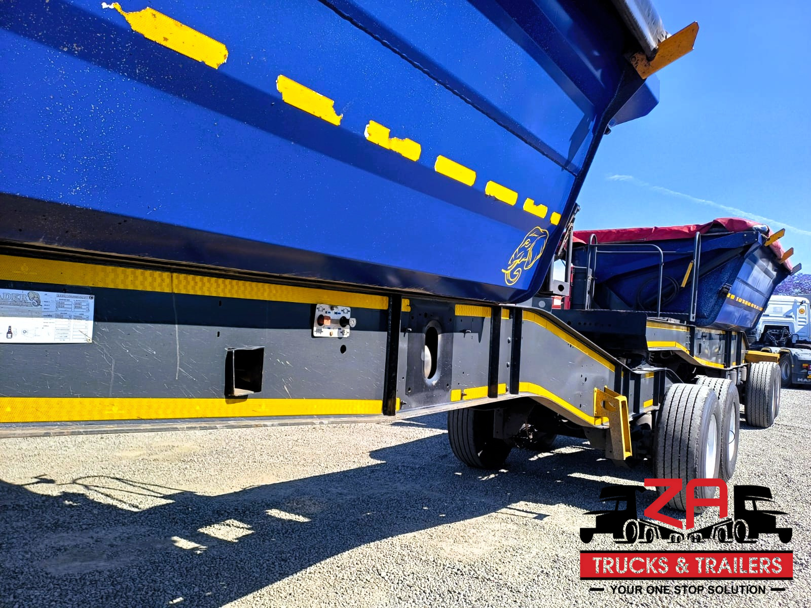 2021 LEADER 20 CUBE SIDE TIPPER TRAILER #53377